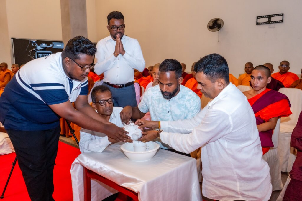 | ආශිර්වාද පූජාව හා මියගිය සැමට පිං දීම